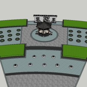 Sketchupͼʦڹ㳡ģ081