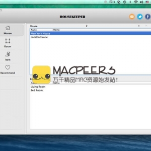 Housekeeper for Mac 1.0 住宅和公寓管理工具