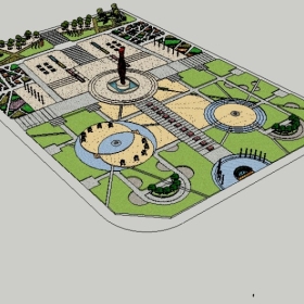 Sketchupͼʦڹ㳡ģ130