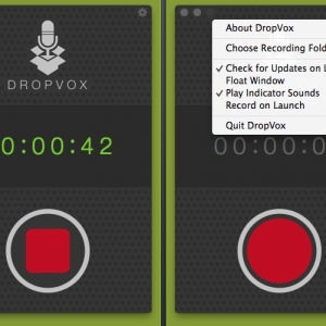 DropVox 1.0 Mac 轻巧便携的录音软件