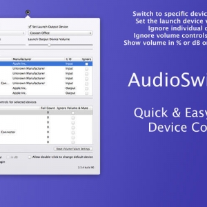 AudioSwitcher v2.24.6 – 切换音频源从菜单栏和其他设备 最新绿化版