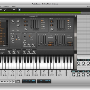 AudioSauna 1.0 Mac 在线音乐模拟合成工具