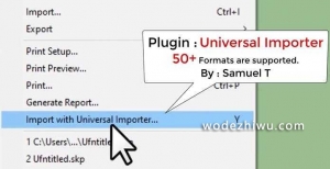 Universal Importer (ͨ�ø�ʽ���벢����) v1.1.7