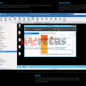 Remote Desktop Manager Enterprise for mac 3.0.10 远程连接的控制