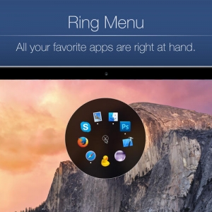 Ring Menu for mac 1.4.1 – 触摸板手势和键盘快捷键 绿化 免费下载