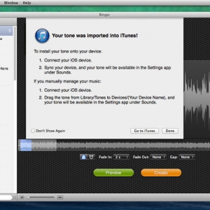 Ringer 2.0.5 绿化版 Mac 快速地给iPhone制作铃声软件