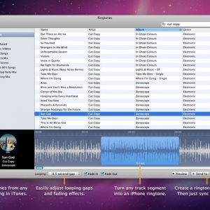 Ringtones 1.1.3 Mac 苹果系统下iPhone铃声制作软件