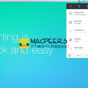 Noizio for mac 1.5 效率辅助 睡眠辅助