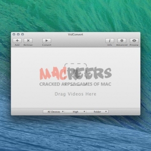 VidConvert for mac 1.6.5 高品质视频格式转换工具