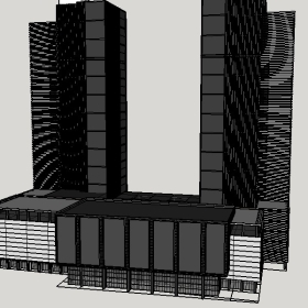 Sketchup�칫������ҵ��ģ433