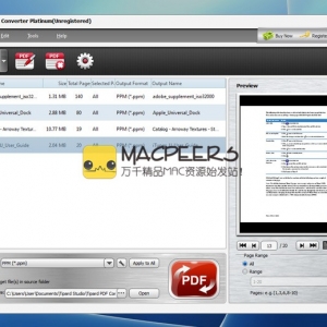 Tipard Studio PDF Converter Platinum for mac 3.1.10 PDF转化工具