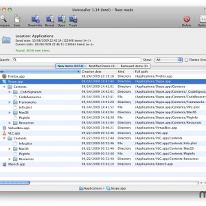 Uninstaller for mac 1.15.1 – 自动删除新添加的文件和文件夹 最新绿化版