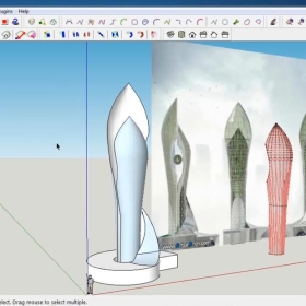 sketchup ̳ How to Model Skyscraper in Sketchup - essentials