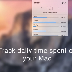 Instant for mac 1.1 – 追踪每天花费的时间 最新绿化版
