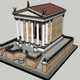 LVIICԭ������������ģ�ͼ���ͼ��ʦģ���������TempleOfJuliusCaesar174