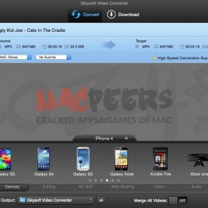 iSkysoft Video Converter for mac 5.4.0 视频转换器