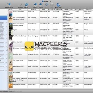 Booxterfor Mac 2.7.15 管理您的书籍、音乐、电影和漫画的集合