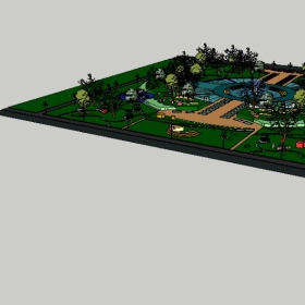 Sketchupͼʦڹ㳡ģ098