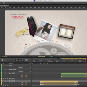 Adobe Edge Animate CC 2015 6.0.0.400 绿化版 Mac HTML5 动画可视化工具