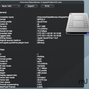 iMediaHUD 2.0.3 Mac 媒体文件管理软件