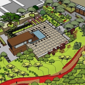 Sketchupͼʦڹ㳡ģ045