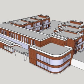 ��ͼ��ʦSketchup������ģ��20221115�����׶�԰��ͼ028