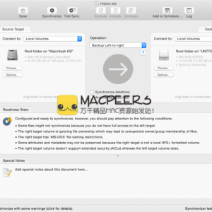 ChronoSync for mac 4.6.7 备份同步工具