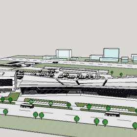 ��ͼ��ʦSketchup������ģ��20221115���³�վЧ��198