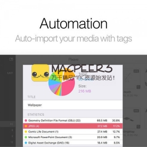 Pixave for mac 2.1.1 智能图片浏览管理工具