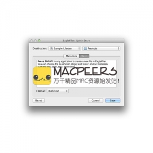 EagleFiler for mac 1.7.0 管理你的信息更容易