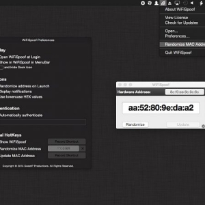 WiFiSpoof for mac 2.2.5 更改无线MAC地址的工具