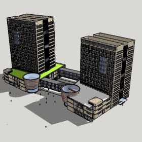 Sketchup�칫�����Ϻ��ɽ��칫¥440
