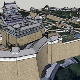 �Ž���ͼ��ʦģ���������Himeji Castle137