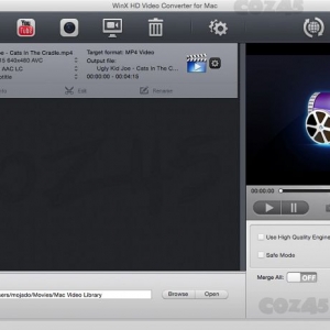 WinX HD Video Converter for Mac 5.9.0专业HD高清转换工具 最新绿化版
