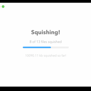 Squash for mac 1.03 压缩图像文件的大小的程序