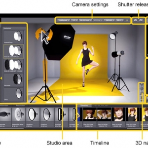 Set A Light 3D Studio for mac 74 照片仿真工作室