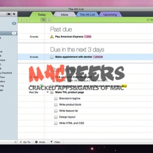 The Hit List 1.1.24 Mac任务管理器