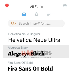 RightFont for mac 3.0.0 字体设计辅助软件