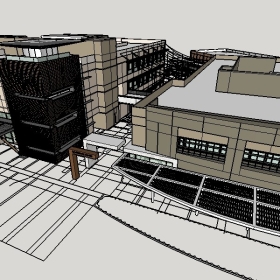 Sketchup�칫�����ִ��Ͳ�칫����ģ��499