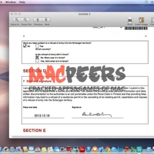 PDF Form Filler Pro for mac 1.0.2 打开和编辑PDF文档