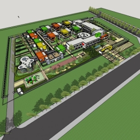 ��ͼ��ʦSketchup������ģ��20221115�����׶�԰�����ִ�030