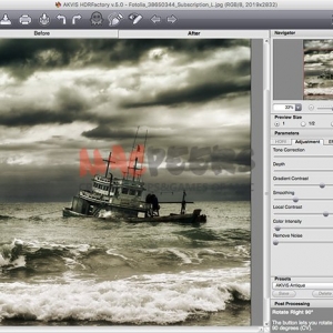AKVIS HDRFactory for mac 5.0.754.12264