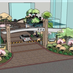 Sketchupͼʦڹ㳡ģ083