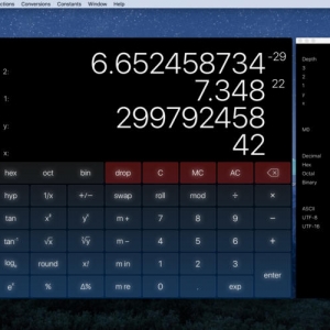PCalc for mac 4.3.1 全功能的科学计算器