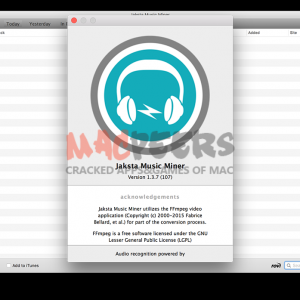 Jaksta Music Recorder (Miner) For Mac 1.3.7 下载并转换视频/音频