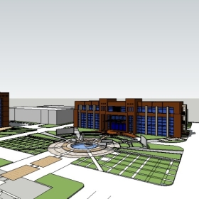 Sketchupͼʦڹ㳡ģ042