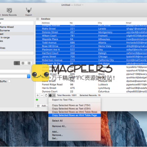 Data Creator for Mac 1.5 数据表 图表 数据创建工具