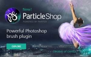 Corel ParticleShop for mac 1.2 粒子笔刷滤镜