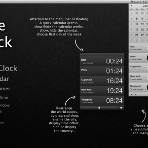 The Clock for mac 3.0.1 强大的时钟应用