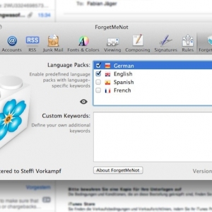 ForgetMeNot for mac 1.3.24 (1905) – 时程提醒应用程序 最新绿化版